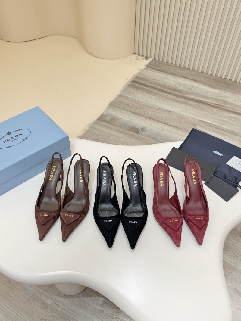 Pra*a heeled shoes